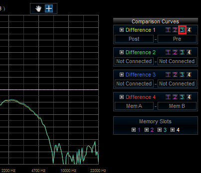 Step 08 - Store the curve in a memory slot